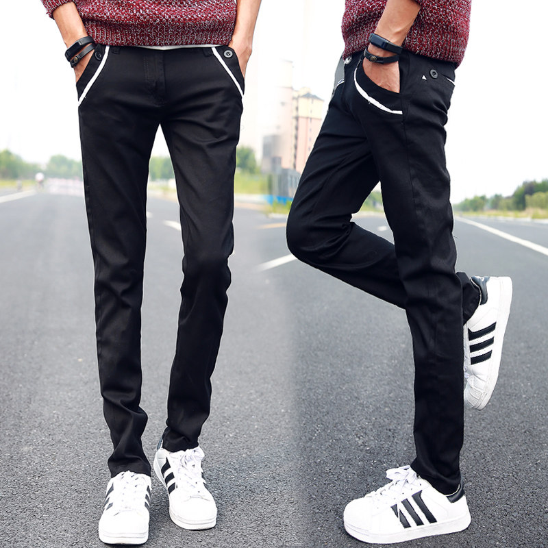 Jeans pour adolescent pieds Slim pour automne - Ref 1465558 Image 1