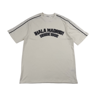 男华夫格T恤透气皇马刺绣 宽松运动休闲速干短袖 次品处理 夏季