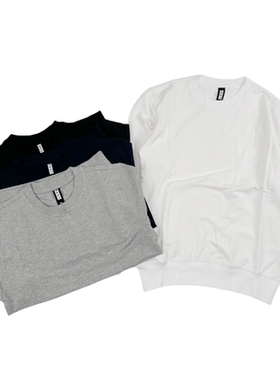 春秋款70美刀欧美LSKD运动圆领长袖男跑步宽松大码健身弹力卫衣