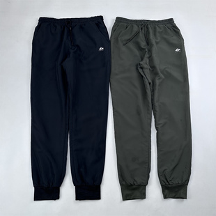 双层网眼透气内衬 跑步健身速干运动裤 春秋款 双层梭织运动长裤