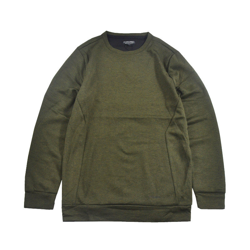 클리어런스 특가 봄 가을 얇은 스웨트 스포츠 캐주얼 속건 편안한 풀오버 탑 라운드 넥 긴팔 티셔츠 트렌디 남성