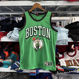 热火勇士双层网眼运动篮球美式背心宽松透气吸湿排汗球衣双面刺绣