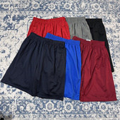 出口单北美嘻哈短裤 男潮 双层网眼短裤 篮球速干运动裤 宽松五分裤