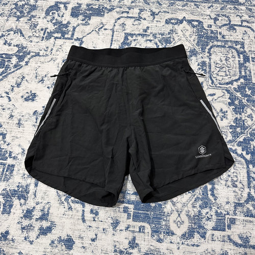 出口美式运动短裤男宽松排汗速干有内衬防磨裆四分裤跑步训练健身