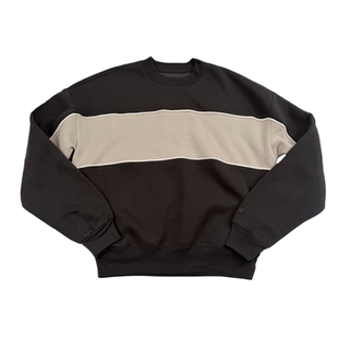 老美单BEARCLIFF秋冬宽肩圆领卫衣女美式 休闲宽松加绒套头上衣男