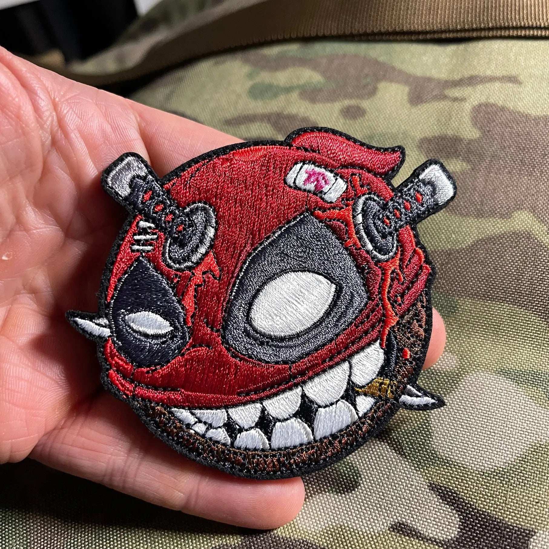 正品进口德国patchlab monsterballs怪物系列 士气章徽章魔术贴