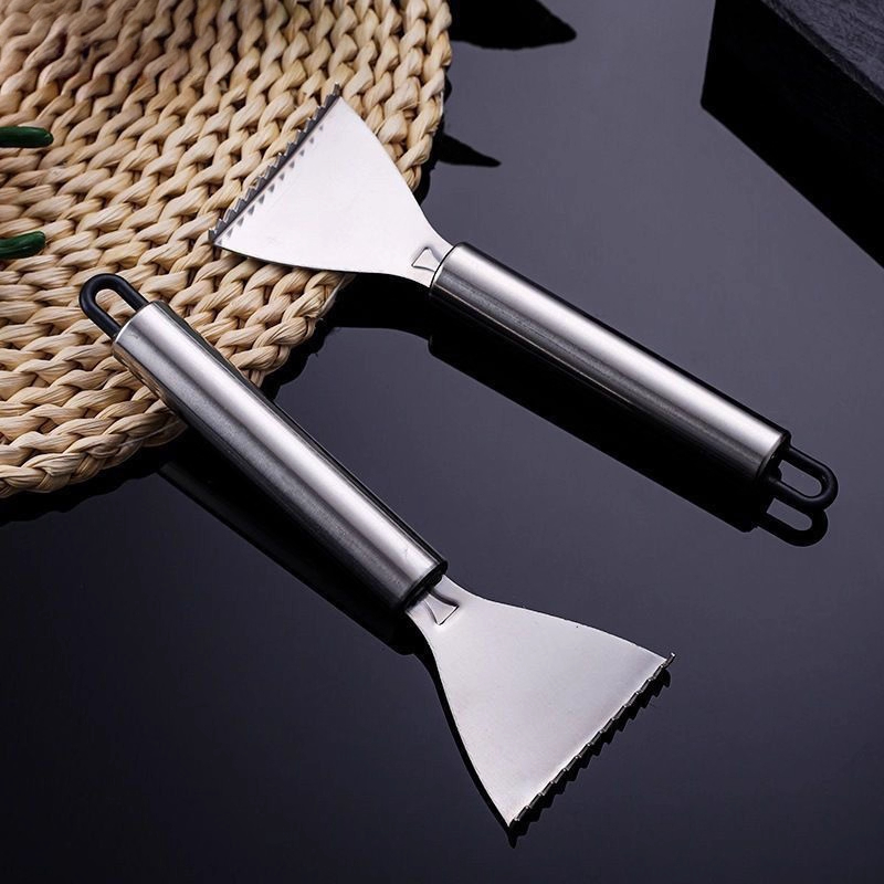 不锈钢鱼鳞刨手动刮鱼鳞器厨房家用打鱼刀去鱼鳞小工具实用便捷