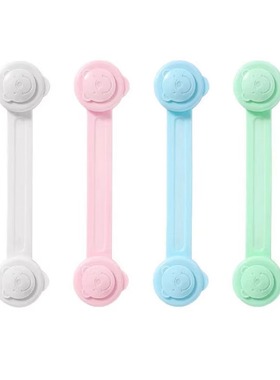 婴儿童安全锁防夹手抽屉扣冰箱柜门防护推拉门宝宝防开设计实用