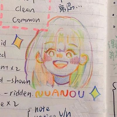 彩虹渐变七色彩铅笔绘画DIY学生手账创意多色文具礼品小红书同