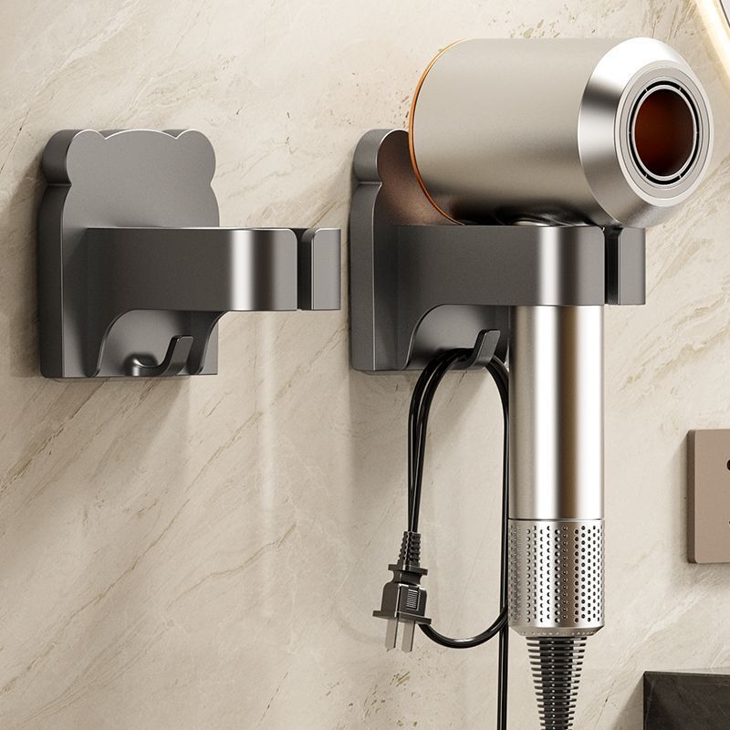 家用免打孔吹风机置物架壁挂式风筒支架浴室收纳实用热卖款