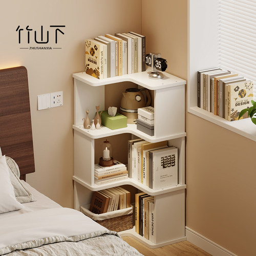 【纯实木】转角收纳书架