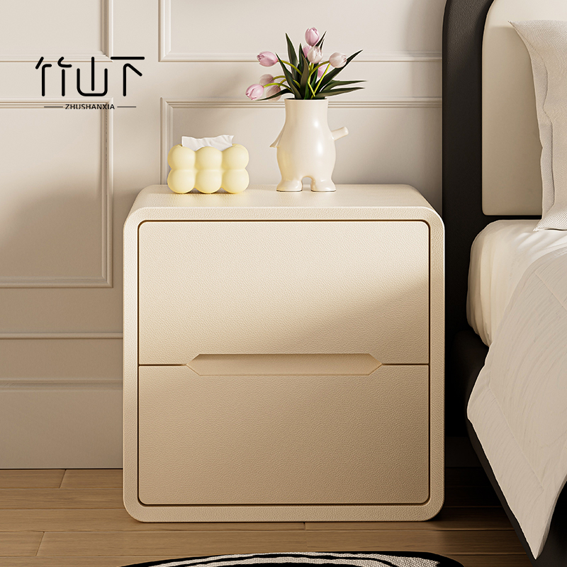 【全网底价】奶油风床头柜