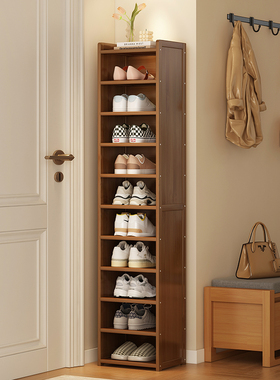 鞋柜小窄门口家用入户多层室内鞋架出租房用简易收纳省空间置物架
