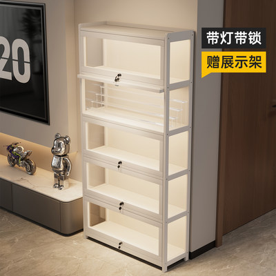 【高透防尘】展示柜带灯可DIIY