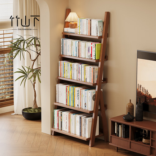 【外贸品质】书架落地置物架靠墙