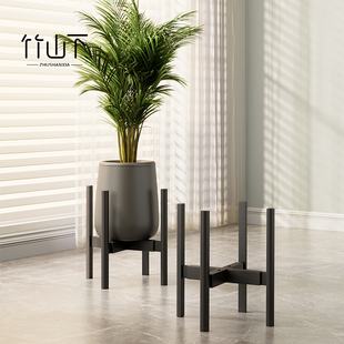 花架客厅落地式花盆托架支撑架阳台摆花架子多肉盆栽置物架抬高架