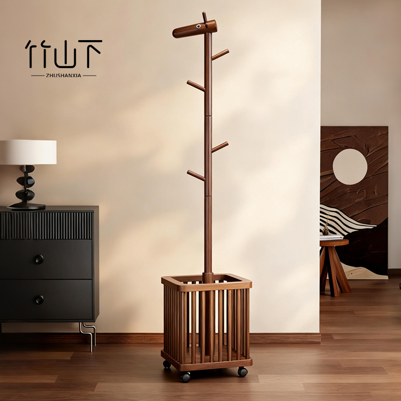 【进口实木】独家小鹿衣帽架