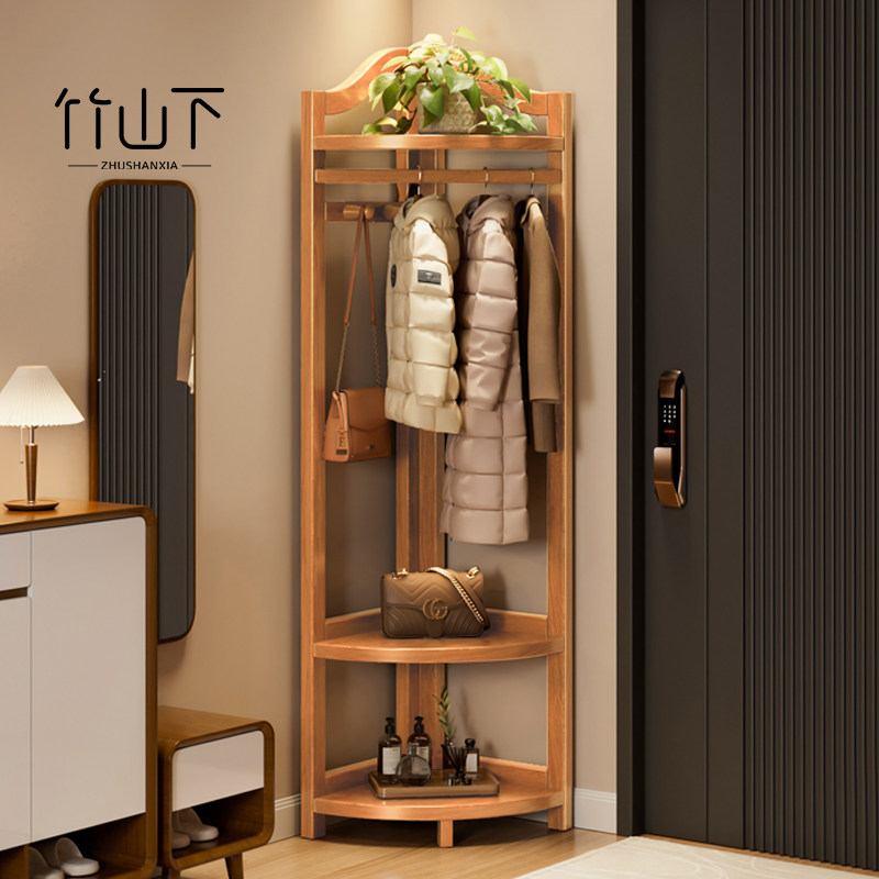 挂衣架卧室转角不占空间衣帽架置物架落地入户玄关小型置衣挂包架,住宅家具,衣帽架,淘宝优惠券,粉丝福利购,淘宝优惠卷