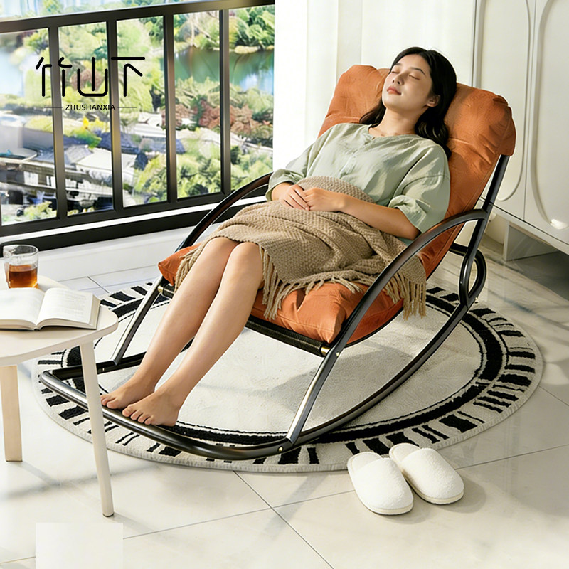 家用休闲晒太阳摇椅阳台懒人摇摇椅子新款坐睡两用成人可睡觉躺椅,住宅家具,摇椅,淘宝优惠券,粉丝福利购,淘宝优惠卷