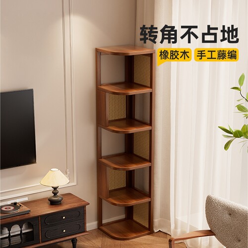 【实木转角柜】墙角收纳稳固不倒