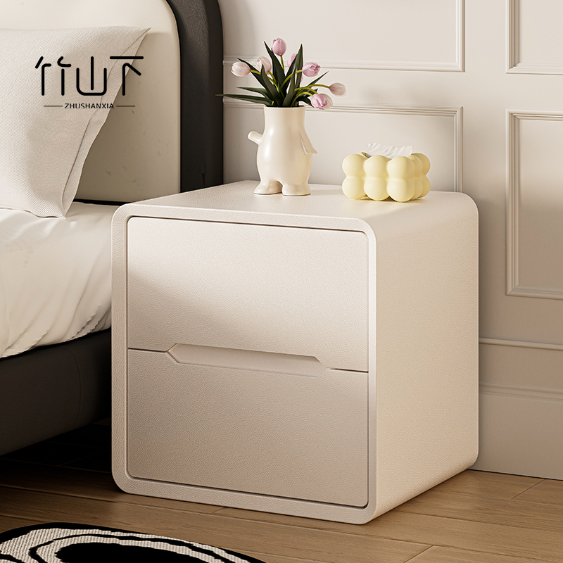 【全网底价】奶油风床头柜