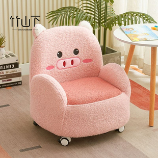 儿童沙发宝宝婴儿卡通可躺可睡专用小沙发阅读沙发椅可爱懒人沙发