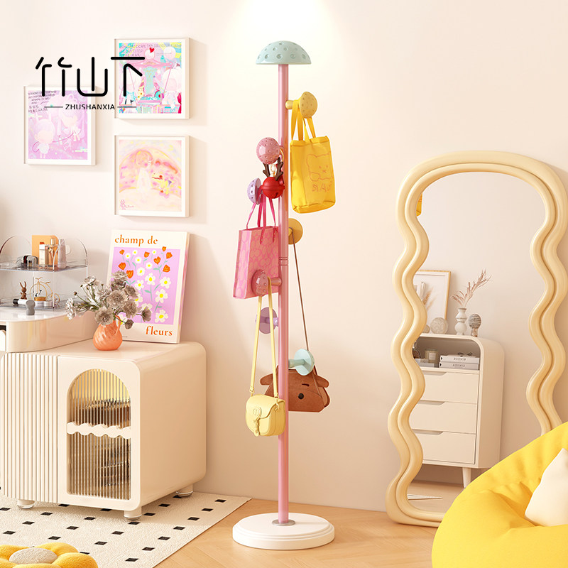衣架落地家用立式衣帽架挂包架新款创意卧室儿童不占空间放衣神器