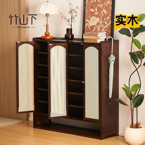 【热卖新品】实木大容量超大鞋柜