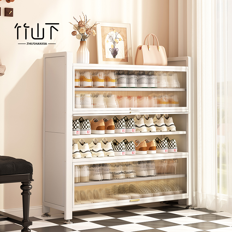 经济型多层收纳碳钢鞋柜