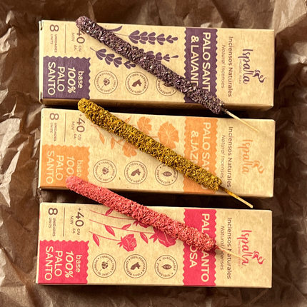 ISPALLA秘鲁圣木手作熏香天然无炭温和配方宠物适用家居卧室香氛