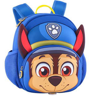 汪汪队幼儿园书包男宝宝背包3岁女童小班男孩女孩轻便儿童双肩包6