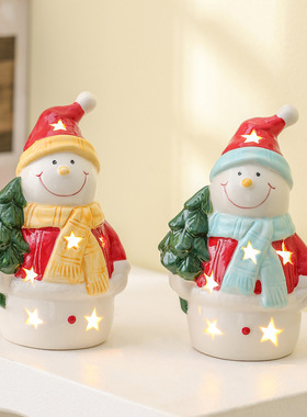 新款圣诞节装饰品圣诞树雪人