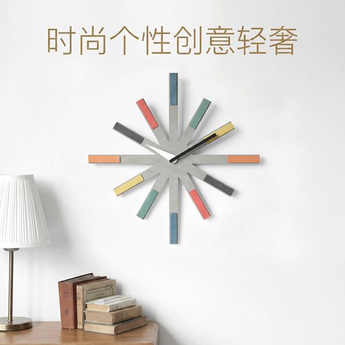钟表挂钟客厅北欧家用钟饰时尚