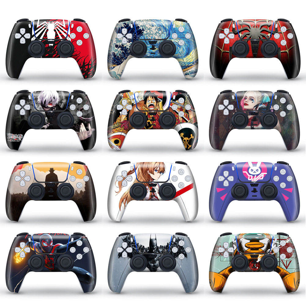 PS5游戏手柄动漫贴纸光驱版数字版通用PS5手柄贴全包一件