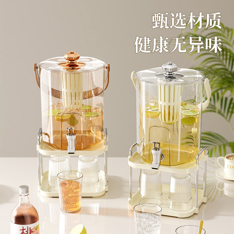 轻奢水果茶桶套装冷水壶凉茶壶图片
