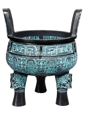 工艺品大克鼎客厅装饰礼品