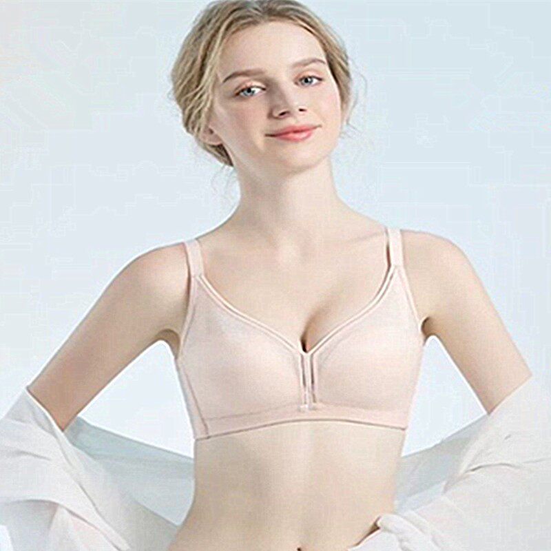 品牌网纱中厚舒适无钢圈文胸罩聚拢调整型收副乳上托女士内衣2629