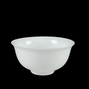 羊脂玉瓷功夫茶杯主人杯白瓷品茗杯小杯子陶瓷单杯茶盏茶具中式