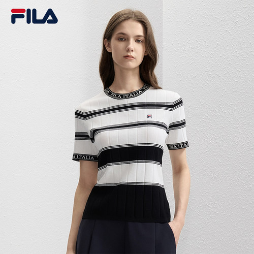 FILA斐乐女子时尚编织衫