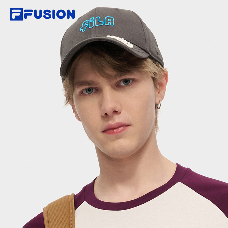 FILAFUSION斐乐情侣棒球帽