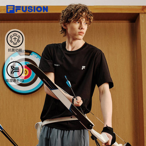 FILAFUSION斐乐潮牌短袖T