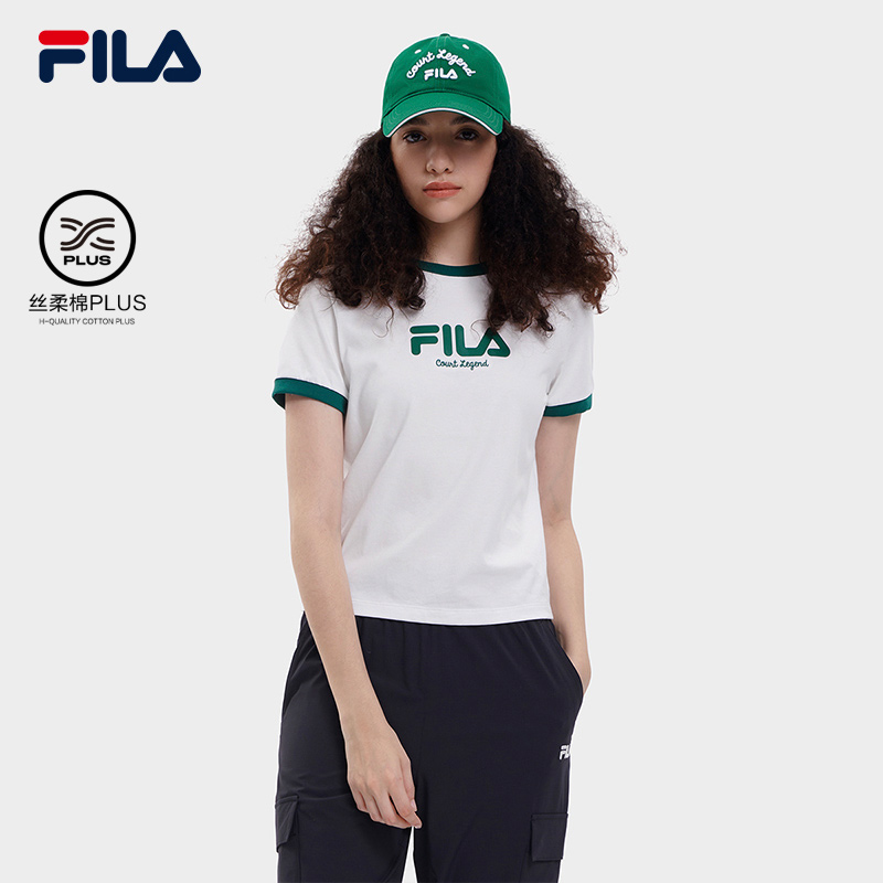 FILA斐乐女士针织短袖衫