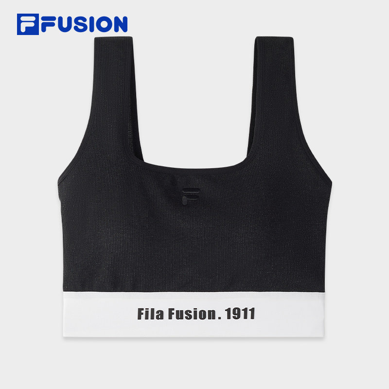 FILA FUSION斐乐潮牌女子针织背心2025夏季新款时尚紧身运动内衣,运动服/休闲服装,运动背心,淘宝优惠券,粉丝福利购,淘宝优惠卷