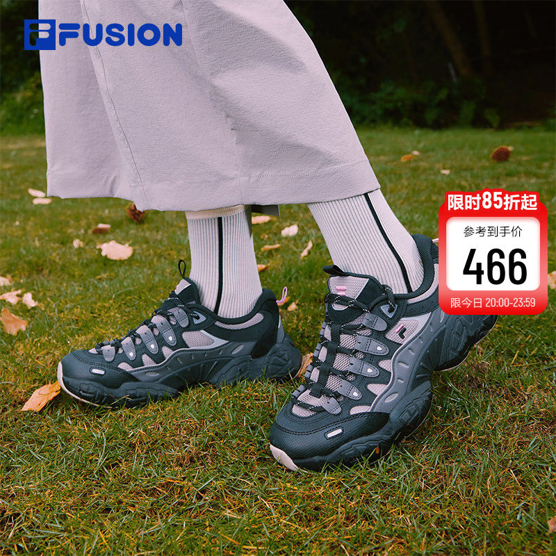 FILA FUSION斐乐潮牌PINECONE机能潮鞋女2025