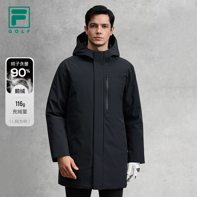 FILA斐乐中长款羽绒服