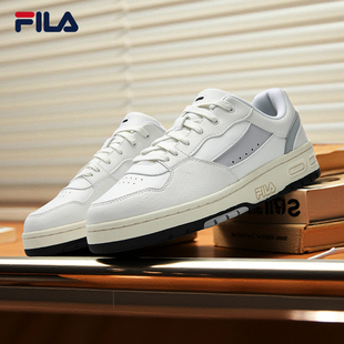 LOW板鞋 2025冬季 新款 FILA 女鞋 TERATACH 情侣弯月鞋 斐乐官方男鞋