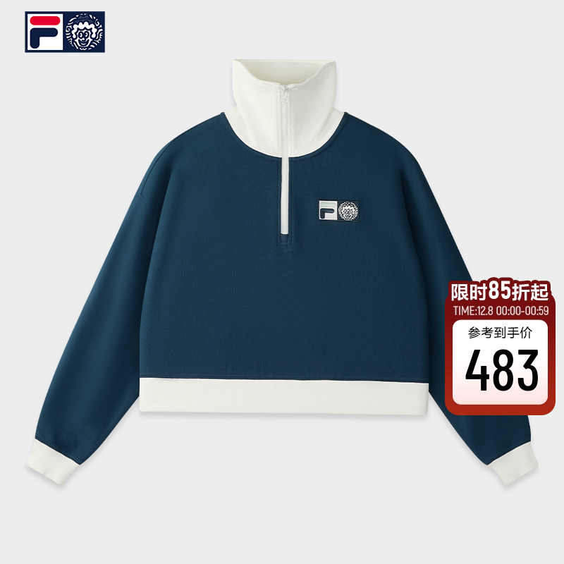 FILAFUSION斐乐女子套头卫衣