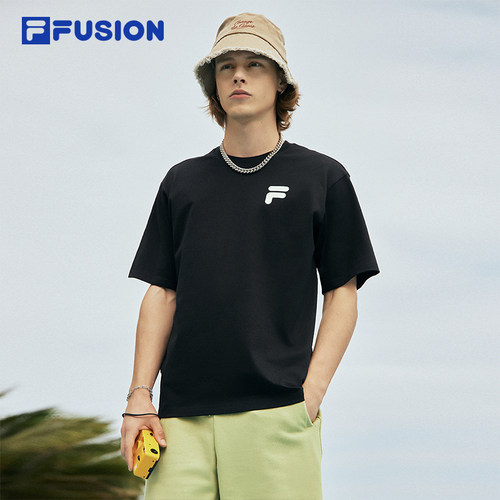 FILAFUSION斐乐潮牌中性短袖T