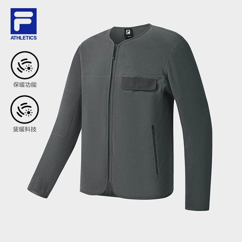 FILA斐乐针织长袖外套