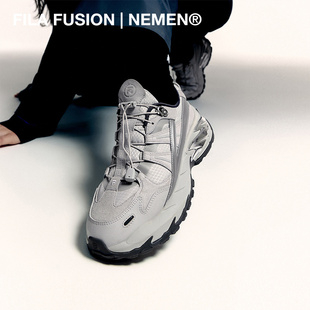 斐乐潮牌联名星际鞋 NEMEN 2025春季 新款 FILA 情侣休闲鞋 FUSION